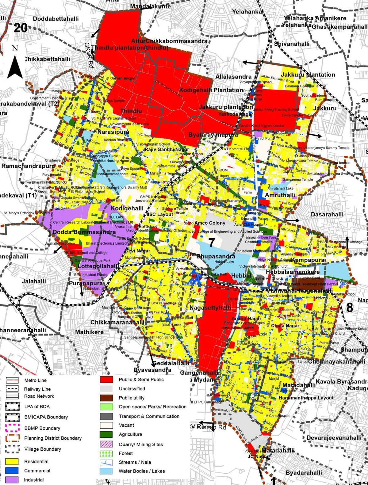 PD 07 Existing Land Use Map