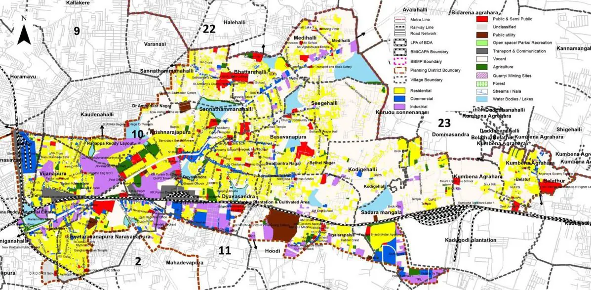 PD 10 Existing Land Use Map