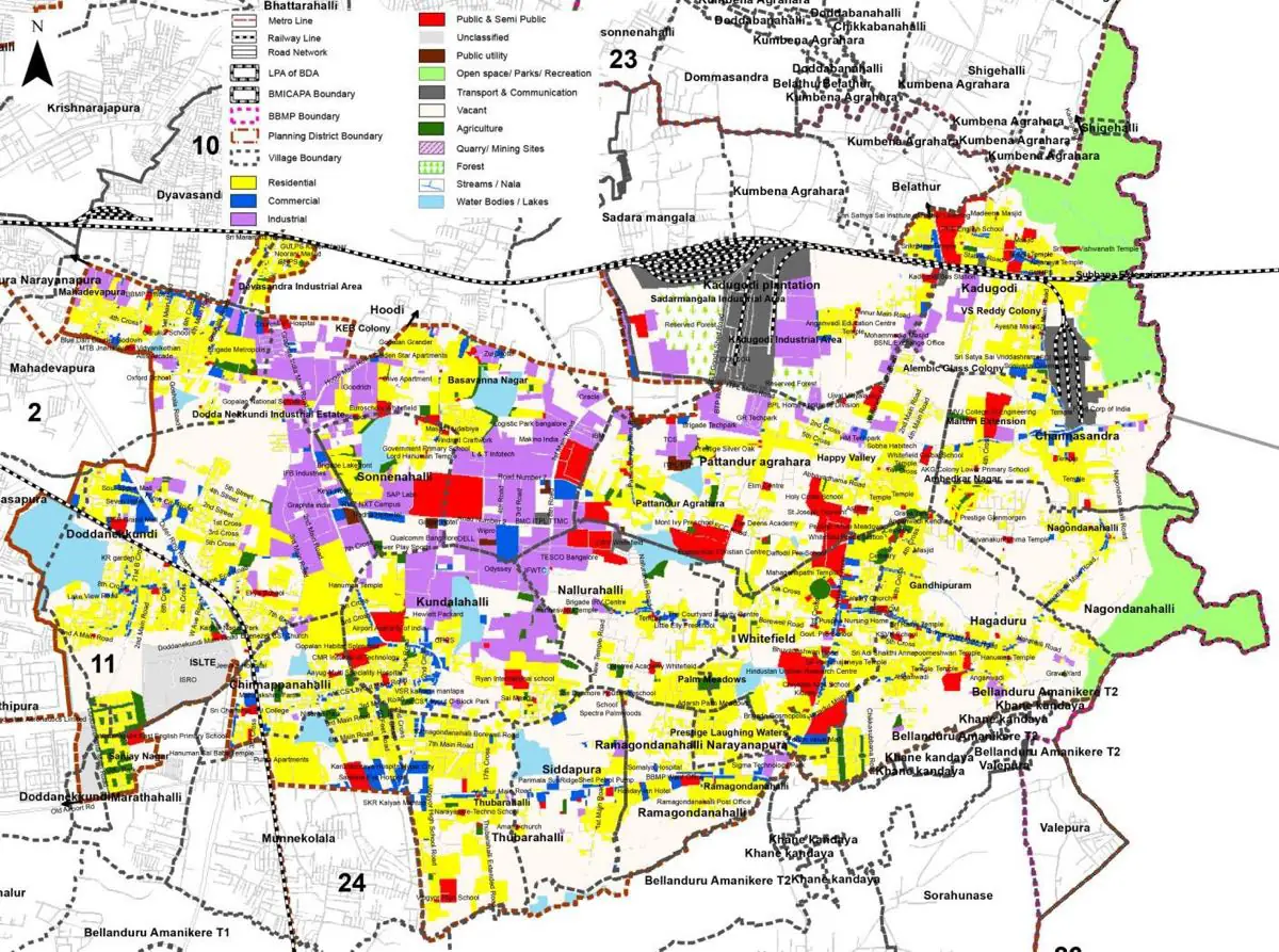 PD 11 Existing Land Use Map