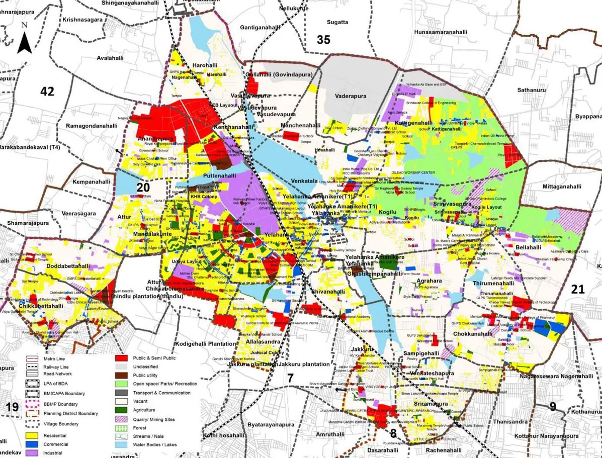 PD 20 Existing Land Use Map