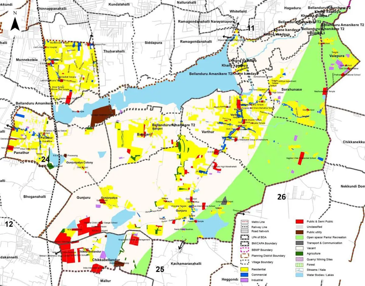 PD 24 Existing Land Use Map