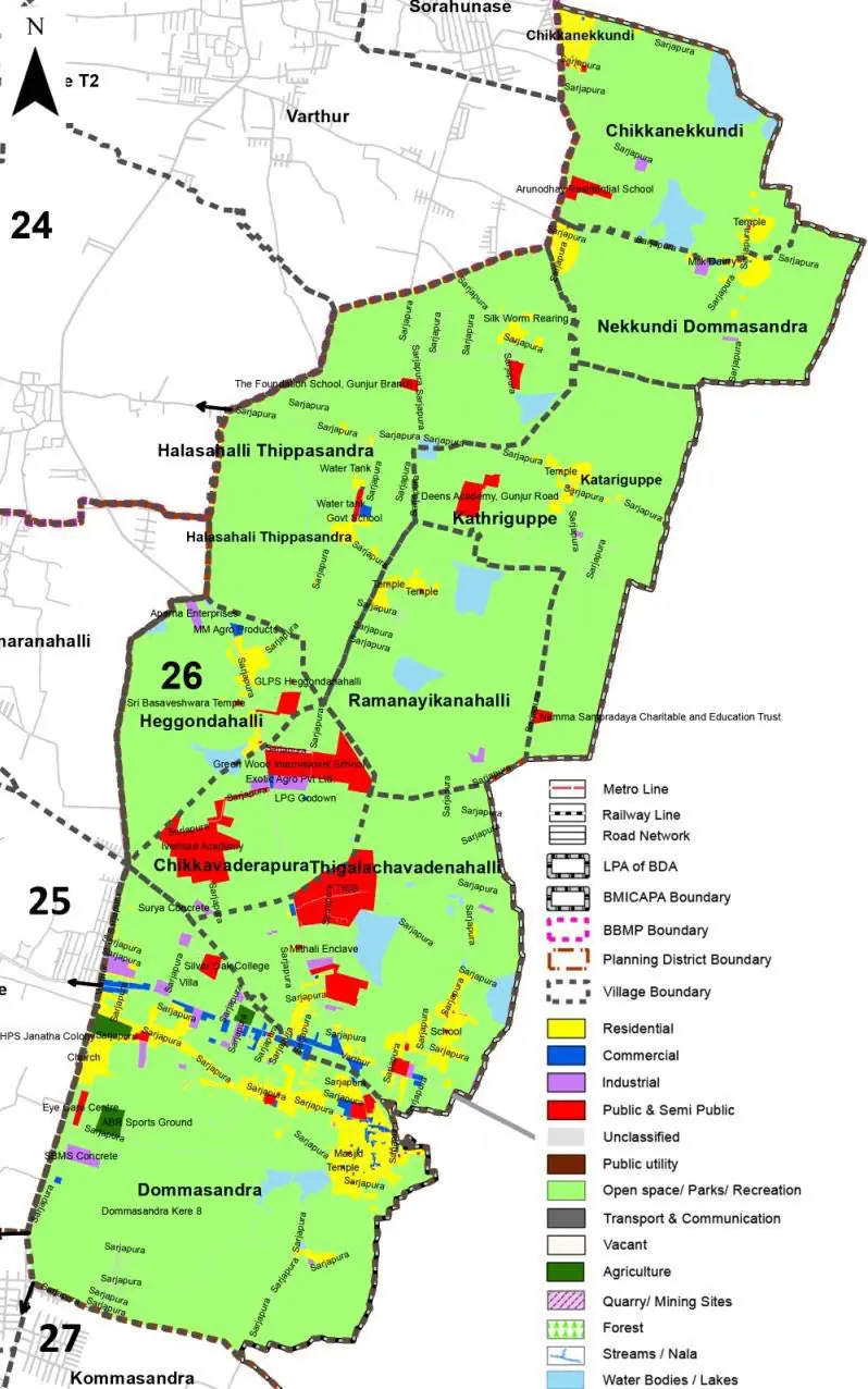 PD 26 Existing Land Use Map