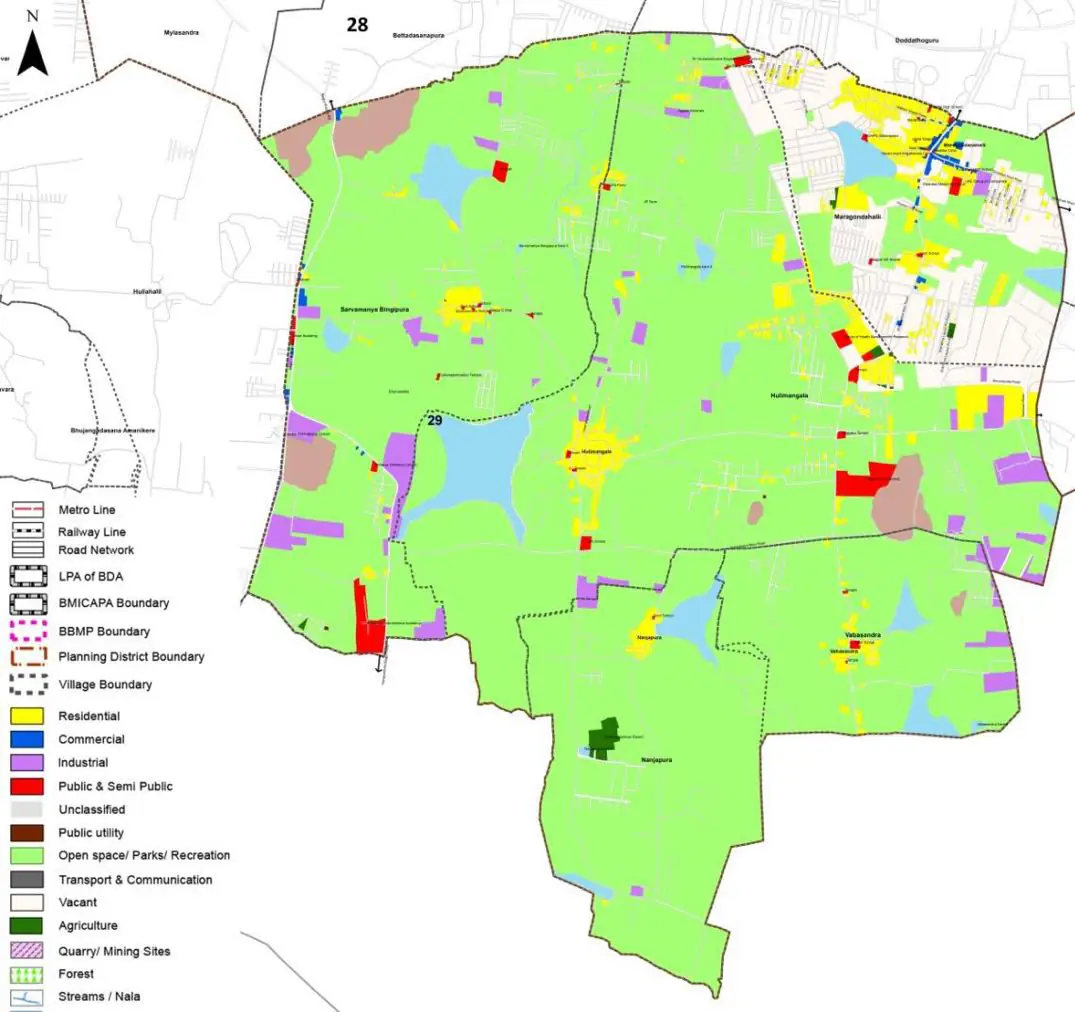 PD 29 Existing Land Use Map