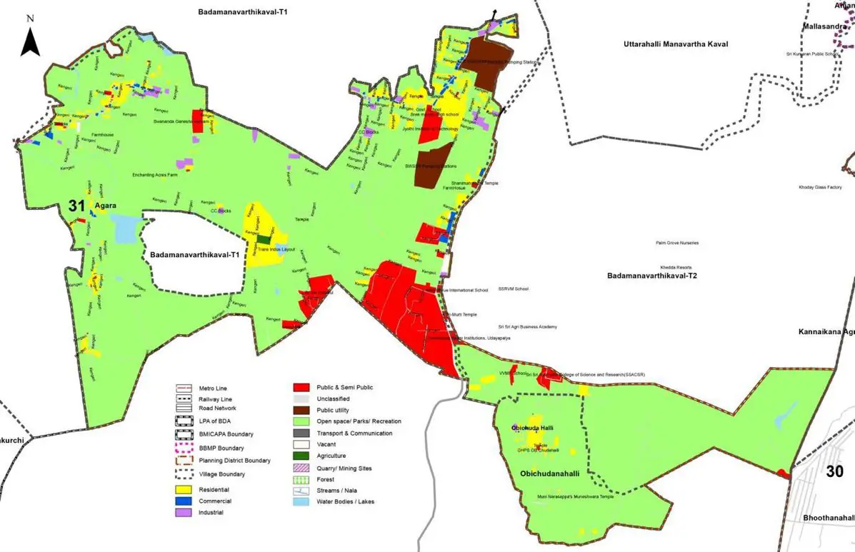PD 31 Existing Land Use Map