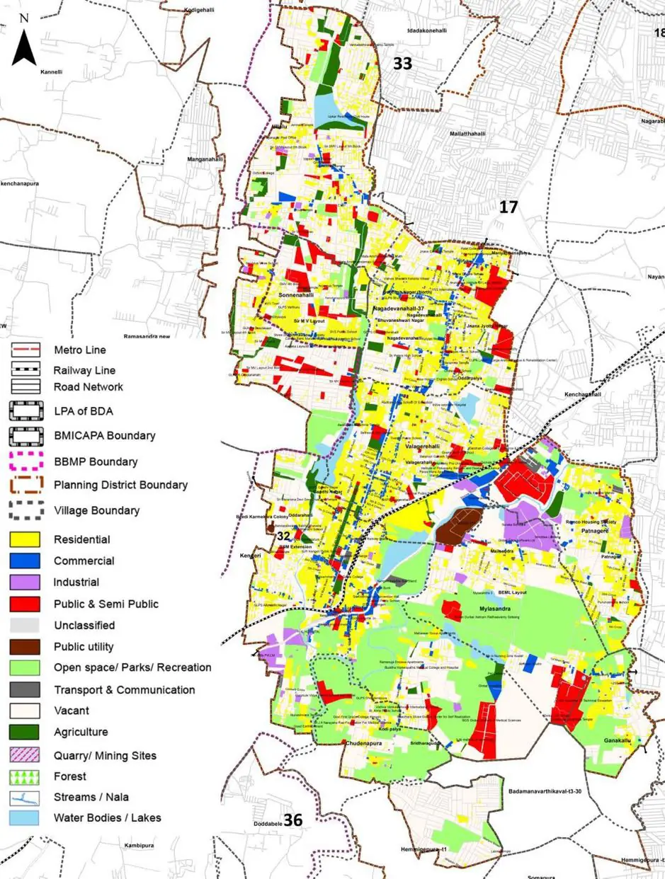 PD 32 Existing Land Use Map