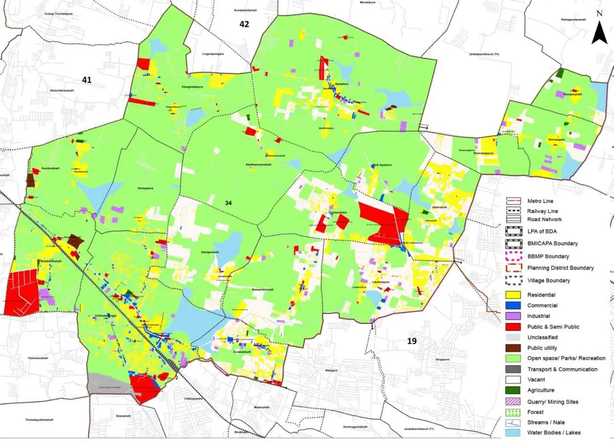PD 34 Existing Land Use Map