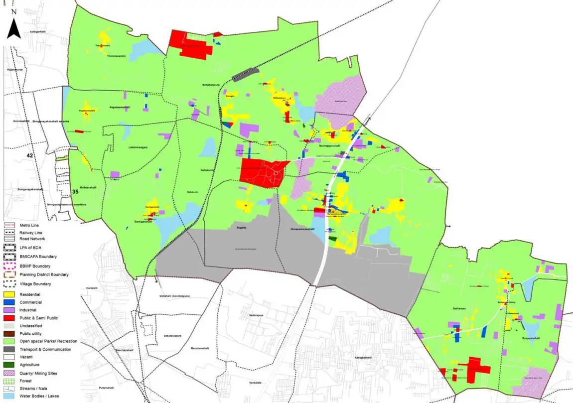 PD 35 Existing Land Use Map