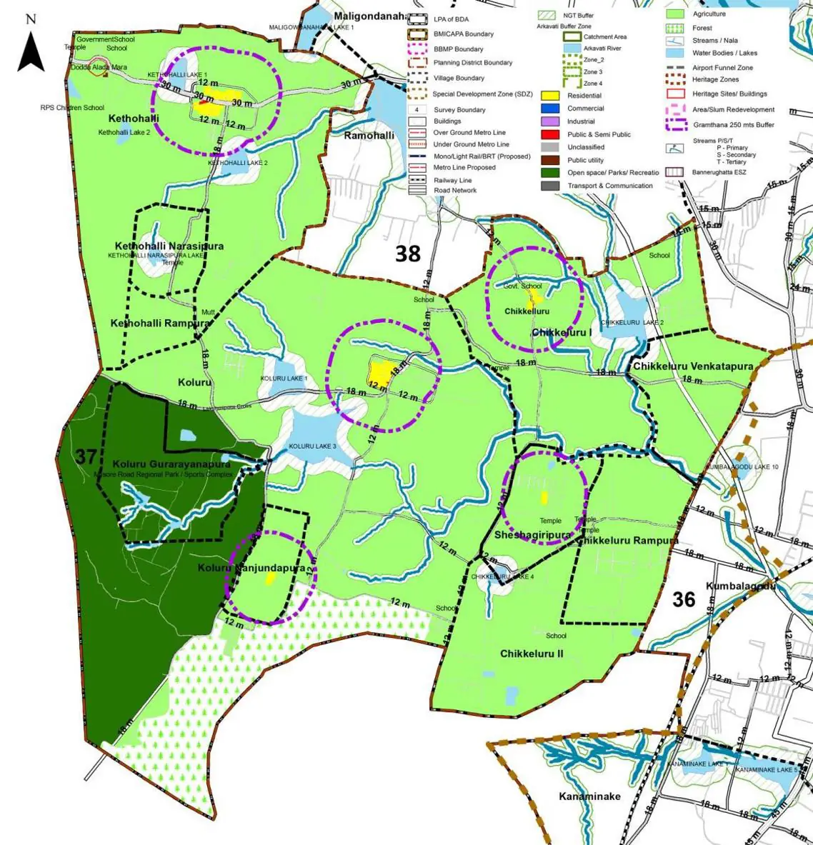 PD 37 Proposed Land Use Map