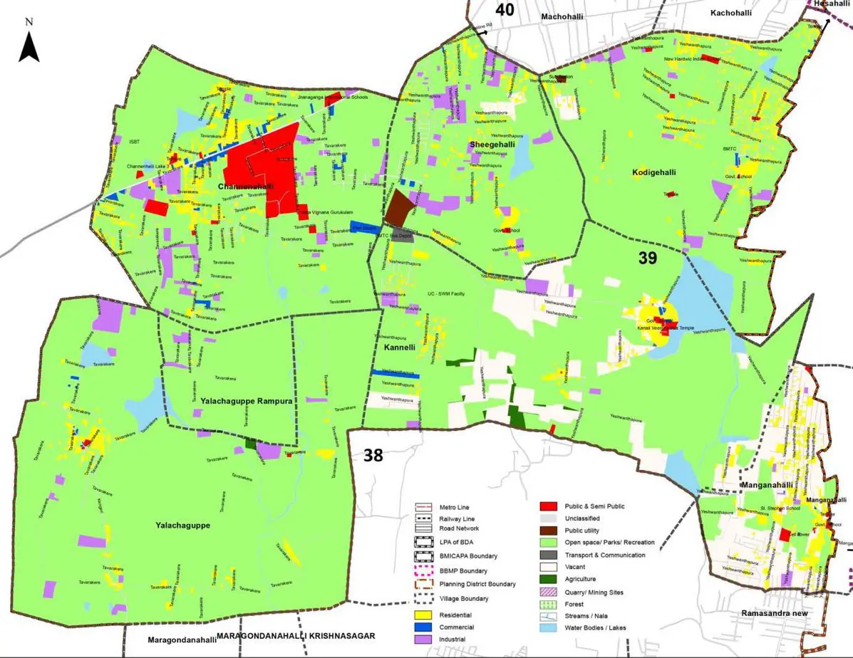 PD 39 Existing Land Use Map